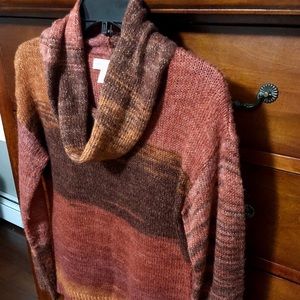 EUC! C&B SM Cowl Neck Sweater
